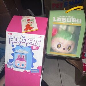 Labubu Wacky Mart Squishy Charm - Grilled Sausage